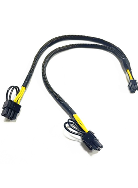 戴尔DELL R620 R630服务器主板mini8Pin转8Pin显卡GPU电源线