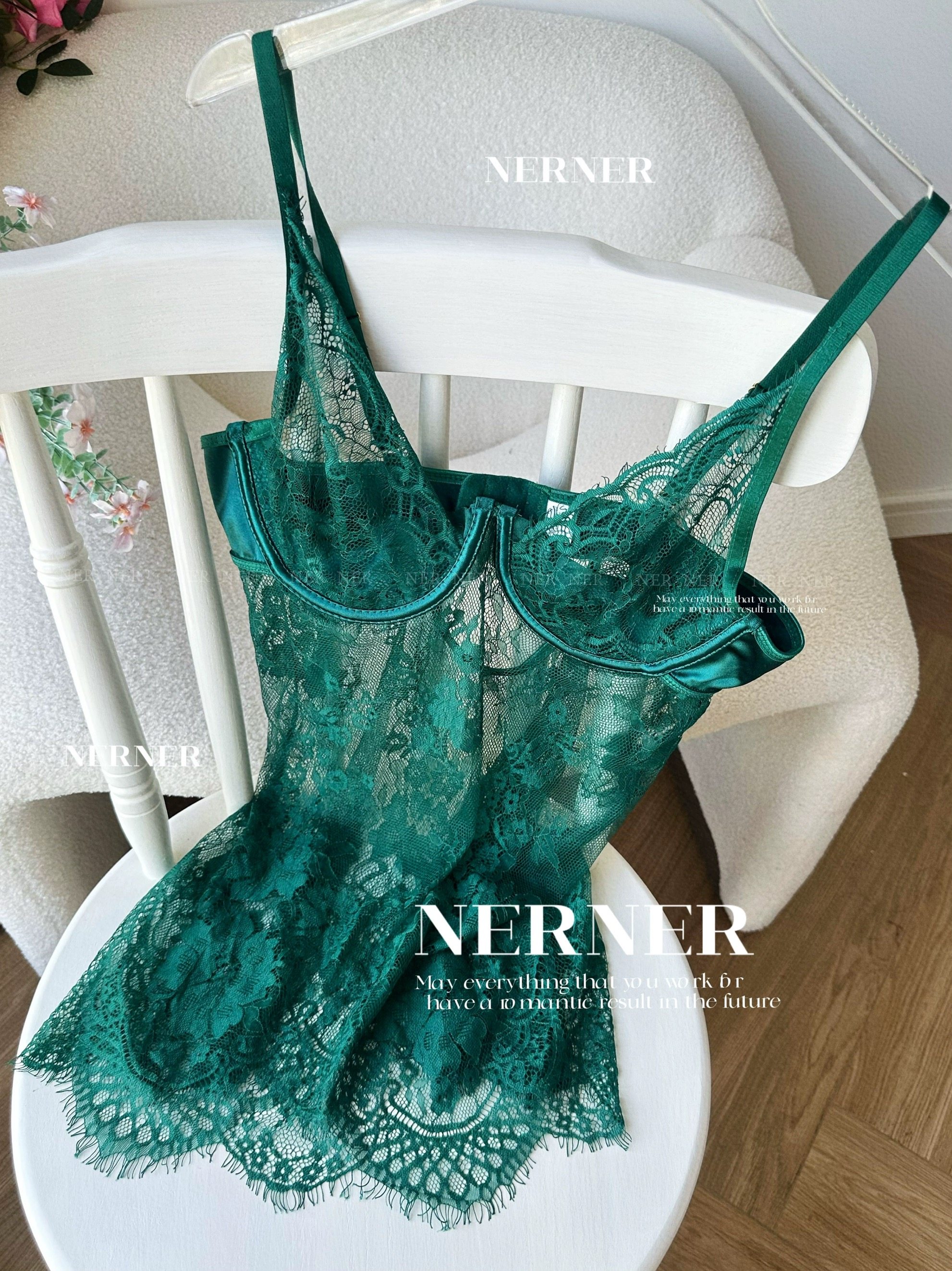 NERNER火辣夏日* 性感睫毛蕾丝透吊带睡裙高级丝袜内衣套装女,女士内衣/男士内衣/家居服,文胸套装,淘宝优惠券,粉丝福利购,淘宝优惠卷