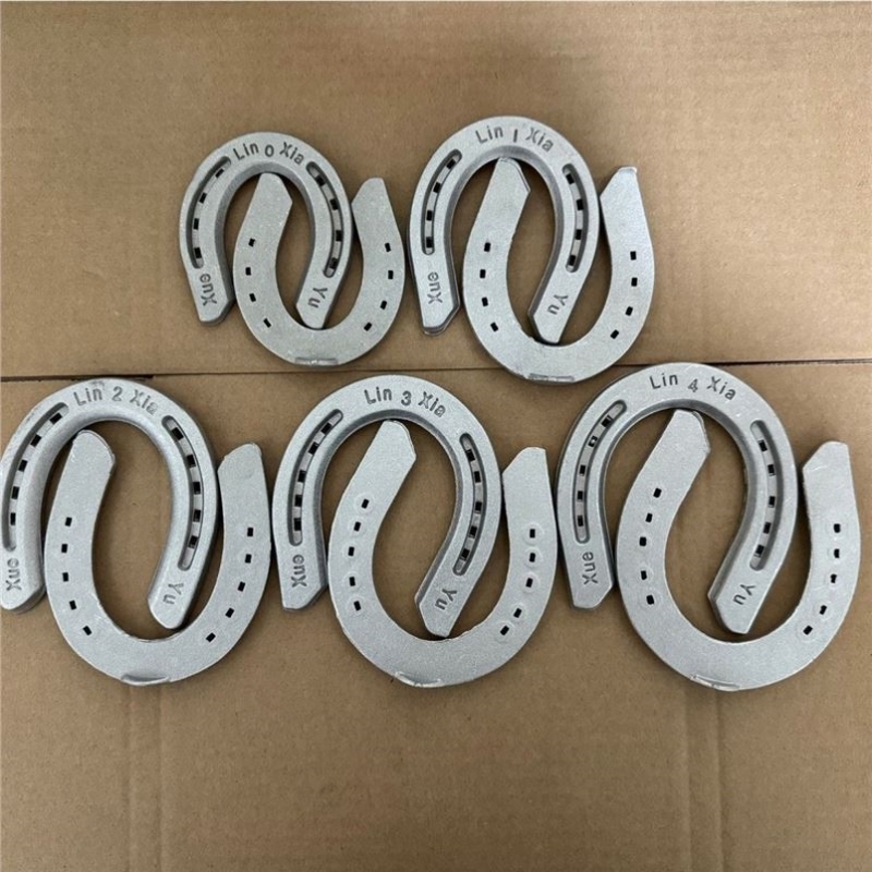 雪域铝合金马掌速度比赛马具训练马匹赛马用品马蹄铁狂砸不断