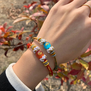 哪吒手链魔童闹海敖丙周边衍生印象手绳藕饼CP送首饰礼物魔丸灵丸