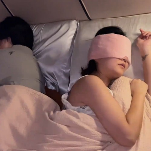 夏季冰丝重力遮光助眠眼罩