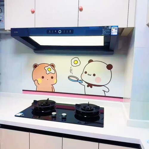 一二布布厨房防水防油烟静电贴