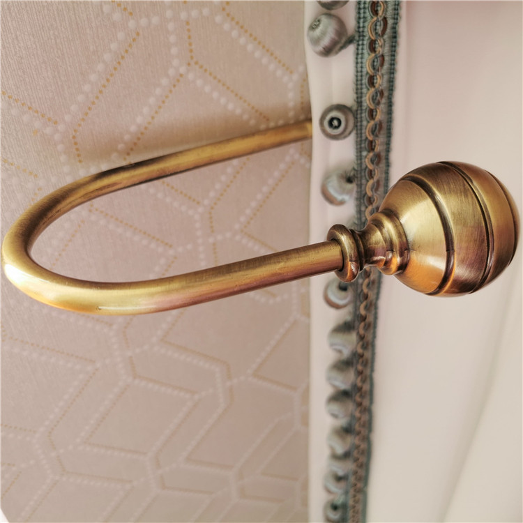 【揽月】点睛精选配件 高档窗帘墙钩简约U型壁钩金属黄铜壁挂装饰,居家布艺,挂钩/挂球,淘宝优惠券,粉丝福利购,淘宝优惠卷