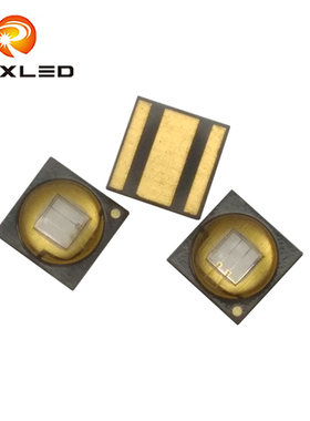 LED球头硅胶UV紫光390NM395NM400NM手电筒线点光源3535贴片3W灯珠