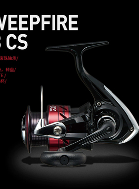 DAIWA达亿瓦斯韦普SWEEPFIRE 2BCS路亚纺车轮远投轻量鱼线矶钓轮