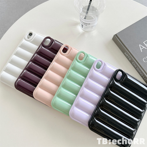 适用于iPadMini6平板保护套 羽绒服 亮面 Pro11寸 2024 加厚 气囊 iPad10代 10.9寸 9 8 7 软 Air6 5 4 防摔