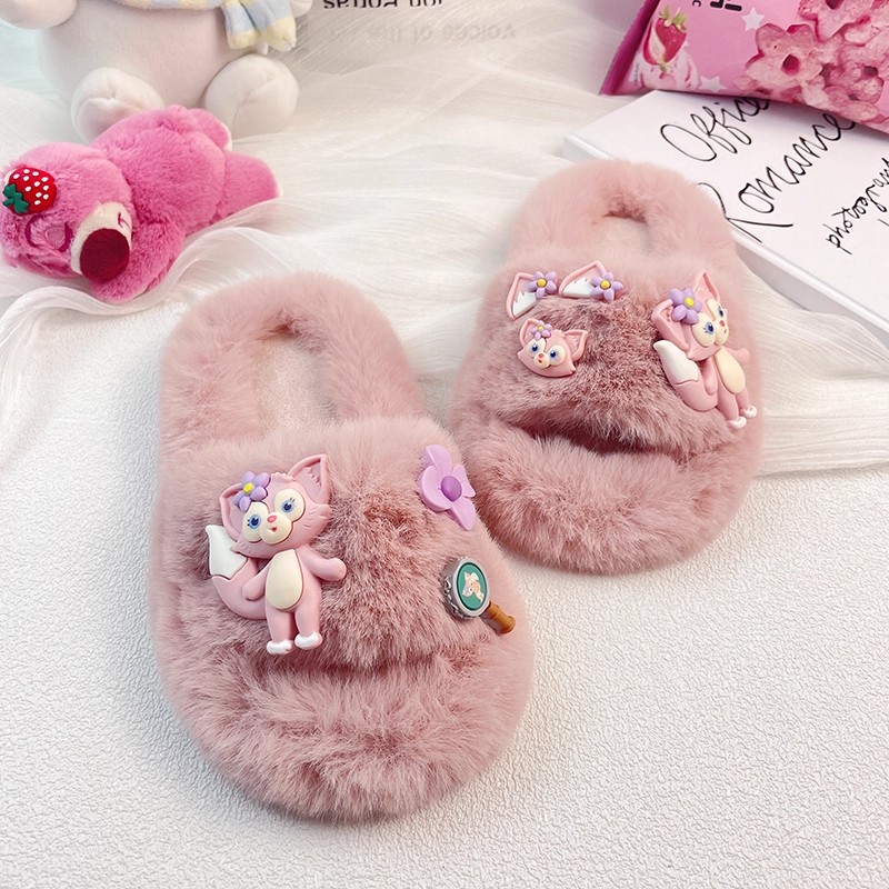 法国Uamtor女童棉拖鞋公