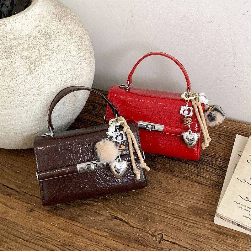 精致质感百搭小方包小包包高级斜挎包时尚洋气女2026手提超火新款