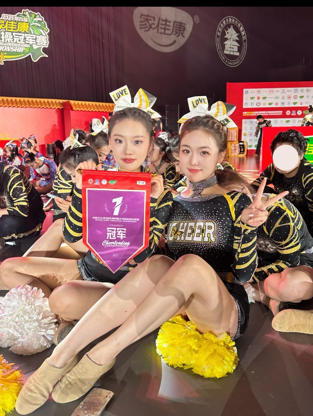 新款成人啦啦操比赛服花球啦啦队演出服拉拉操训练服拉拉队表演服