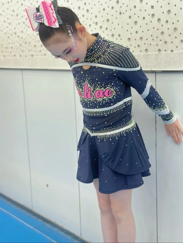 儿童啦啦队表演服啦啦操比赛演出服学生运动会服装女生体操服艺考