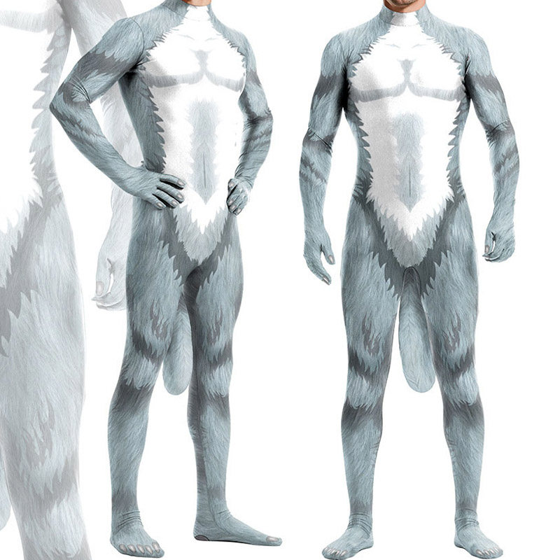 人体全身肌肉动物角色衣服连体衣连身衣来图定制健身3d印花紧身衣,女装/女士精品,连体衣/裤,淘宝优惠券,粉丝福利购,淘宝优惠卷