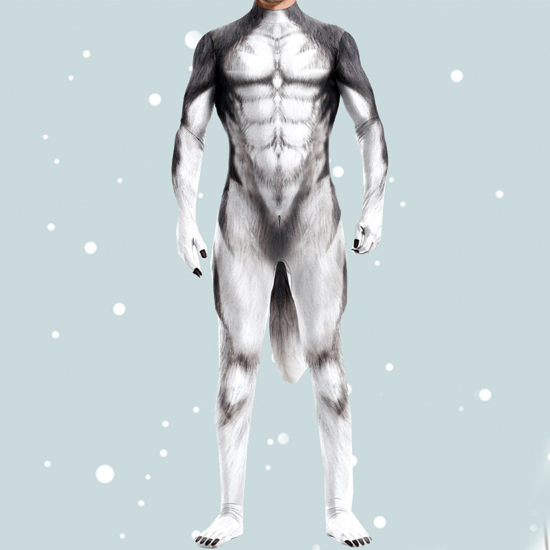 人体肌肉骨骼内脏连体衣紧身服来图定制连体裤表演服3d印花紧身衣
