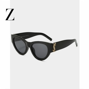 大牌ROSE朴彩英同款 猫眼墨镜杨树林M94女UV400防紫外线偏光太阳镜
