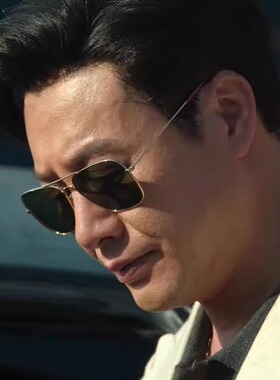 高启强同款墨镜男款开车专用高级感2026新款飞行员男士太阳镜小脸