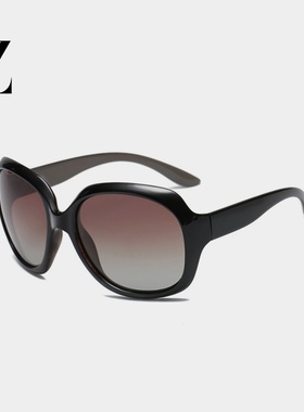 有竹同款古早美拉德度假风女人味墨镜女欧美大框偏光太阳眼镜防晒