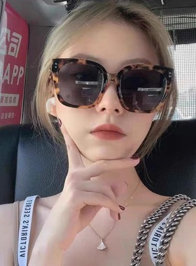 2024新款韩版玳瑁色墨镜女高级感
