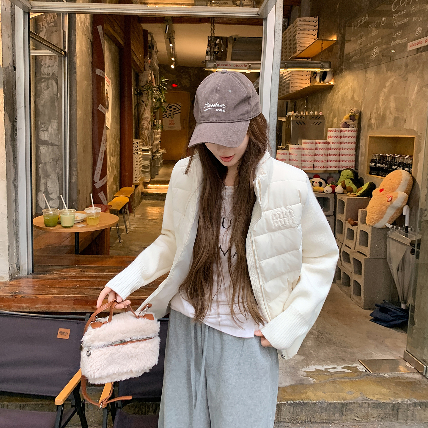 秋冬轻薄小个子显瘦立领棉服