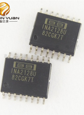 INA2128U INA2128 2128 SOP16低功耗仪表放大器 全新现货