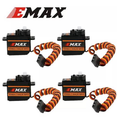 新款 银燕舵机 EMAX原厂伺服器 ES08MA 08AII 8.5-9克12g模型舵机
