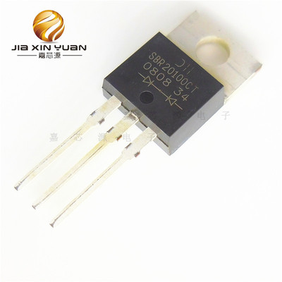 SBR20100CT TO-220插件铁头肖特基二极管热卖爆款 全新原装现货