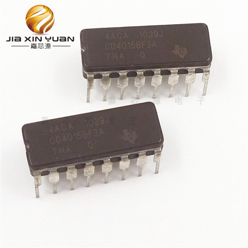 cd4015bf3a cdip16 双串入并出四位移位寄存器 全新现货