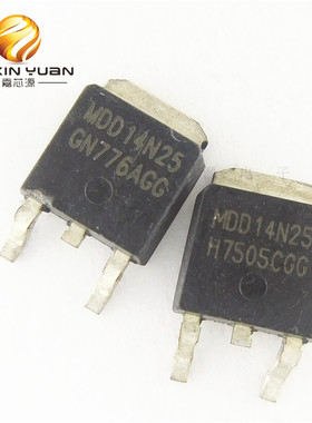 MDD14N25 TO-252 14A 250V 贴片液晶场效应管 全新现货