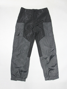 外贸欧美男士雨衣雨裤防雨绸工装裤滑面速干防风拼接滑板街舞长裤