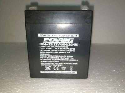 ENDURING恒力蓄电池CB4-12阀控密封式12V4AH仪器 仪表 专用蓄电池