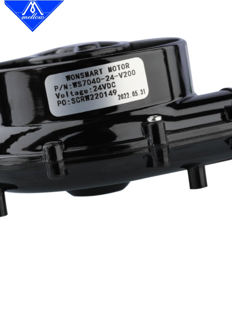 NEW MELLOW 24V BRUSHLESS CENTRIFUGAL DC WS7040 BLOWER FOR 3D PRINTER VZBOT