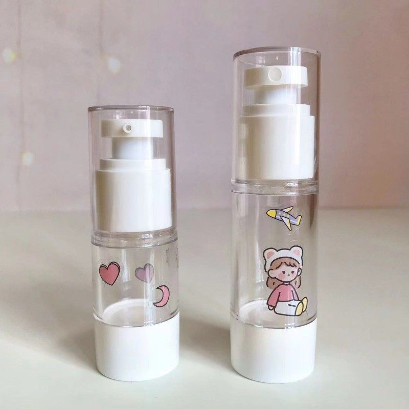 真空分装瓶按压式旅行便携空瓶