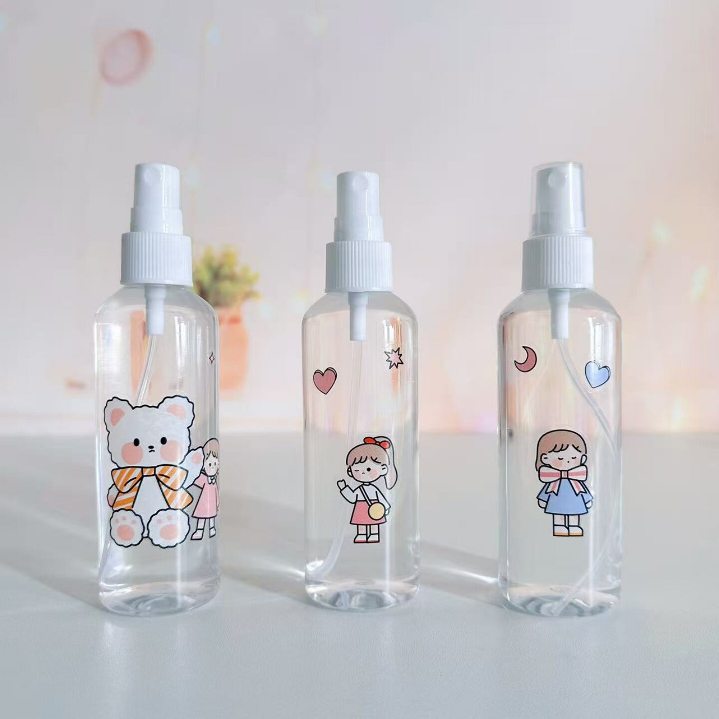 旅行分装瓶便携按压喷雾瓶化妆品爽肤水补水细雾瓶子香水酒精喷壶