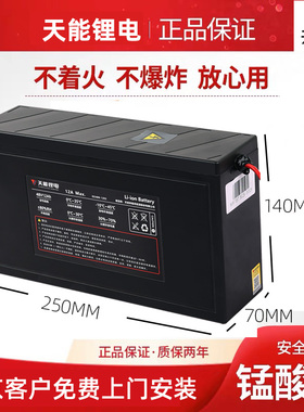 天能电动锂电池48v12AH15Ah新国标雅迪新日爱玛台铃电动车48v24AH