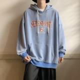 W10XZ517A-6P68控价88美式水洗做旧宽松休闲连帽卫衣，男装卫衣，星座517A-6