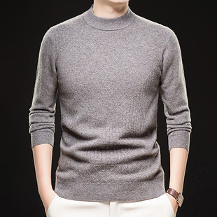 针织衫 2025新款 全羊毛羊毛衫 男士 毛衣大量备货现货 爆款