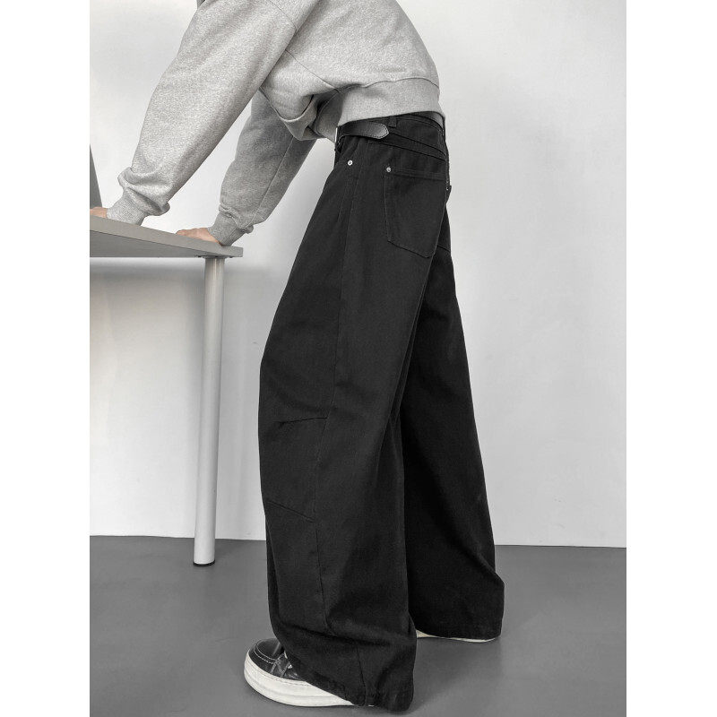 男装休闲裤K25602其他/other青春流行弯刀裤2025秋冬青年宽松型其