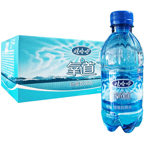 娃哈哈氧道水包装饮用水350ml*24瓶装饮用水整箱 氧道水