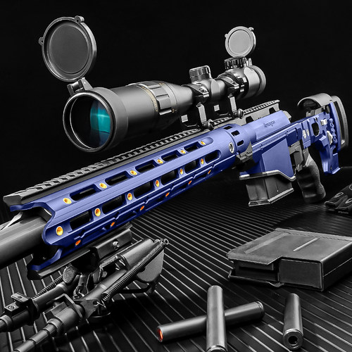 捷鹰msr软弹枪awm枪玩具可抛壳m24仿真雷明顿金属成人狙击枪男孩 - 封面