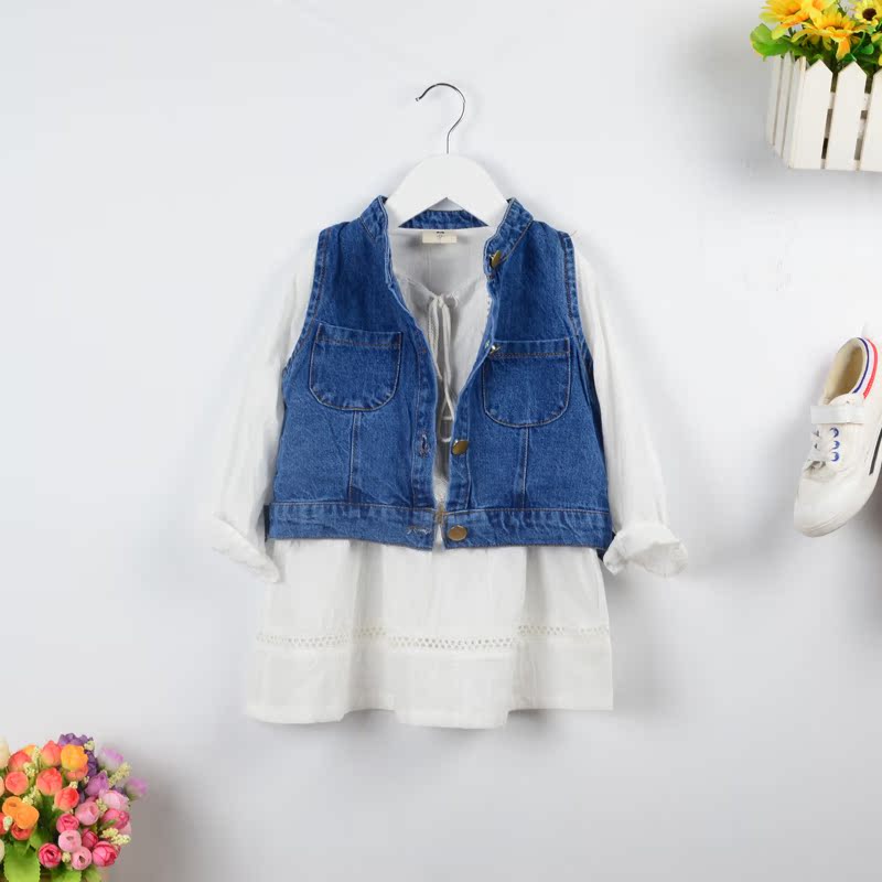 Robes pour fille en toile - Ref 2048184 Image 4