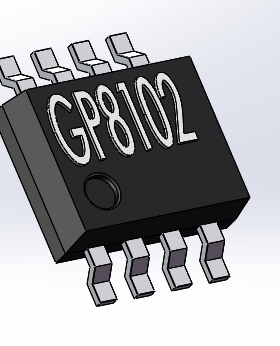 GP8102 0-100%PWM转0-20mA 4-20mA