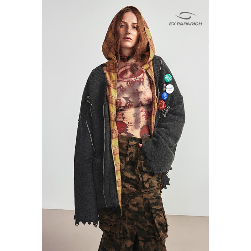 24SS设计师印花短款夹克外套