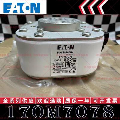 170M系列巴斯曼快速熔断器 170M7078 170M7079 170M7080 170M7081