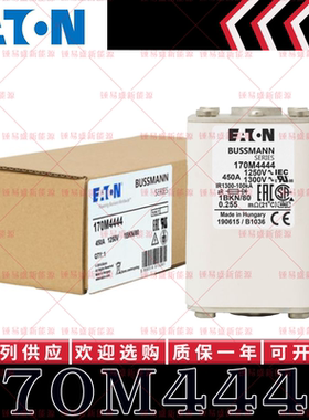 170M系列巴斯曼快速熔断器 170M4444 170M4445 170M4446 170M4447