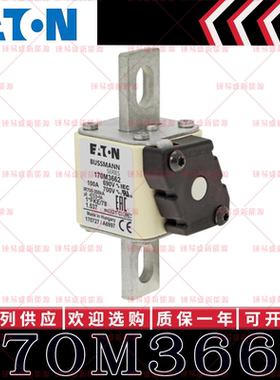 170M系列巴斯曼快速熔断器 170M3662 170M3663 170M3664 170M3665