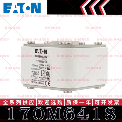 170M系列巴斯曼快速熔断器 170M6418 170M6419 170M6420 170M6421