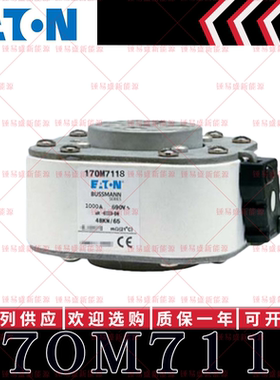 170M系列巴斯曼快速熔断器 170M7123 170M7124 170M7125 170M7126