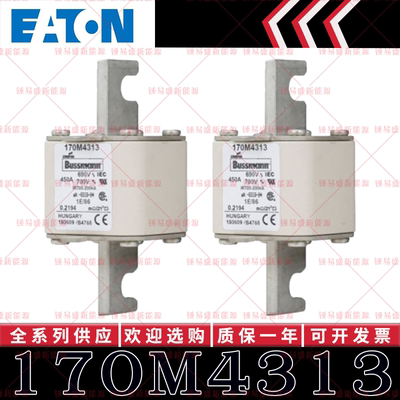 170M系列巴斯曼快速熔断器 170M4312 170M4313 170M4314 170M4315