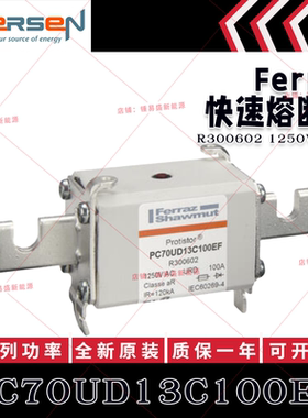 美尔森熔断器 PC70UD13C100EF R300602 PC70UD13C125EF S300603
