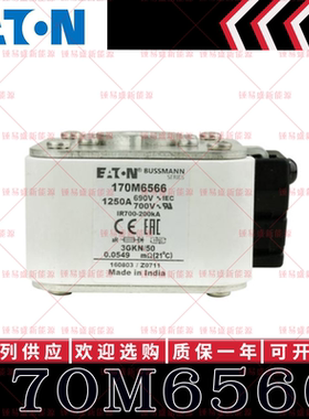 170M系列巴斯曼快速熔断器 170M6566 170M6567 170M6568 170M6569