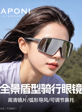 骑行眼镜高级感户外运动防晒墨镜