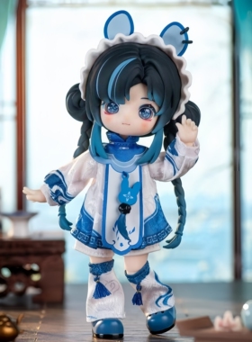 现货NAGI兽仔异色云墟记MJD系列关节可动人偶12分BJD娃盲盒可爱礼